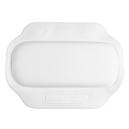Non-Slip PVC Foam Bath Pillow with Suction Cups, Bathtub Cushion for Neck and Shoulder Support, Spa Tub Headrest for Home Shower Relaxation