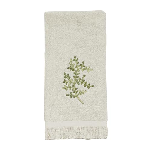 Avanti Linens Greenwood Fingertip Towel, Ivory, 18.00" x 11.00" - color: Greenwood, size: Fingertip Towel