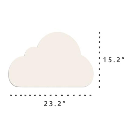 Cloud Shape Diatomite Stone Bath Mat Shower Mat Quick-Dry, Non-Slip, Easy to Clean for Bathroom Floor - color: Cloud