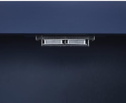 Crosley Furniture Savannah Wall Mounted Bathroom Storage Medicine Cabinet with Shelves, Navy - color: Navy, style: Wall Cabinet