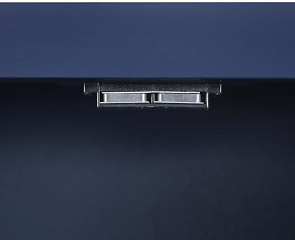 Crosley Furniture Savannah Wall Mounted Bathroom Storage Medicine Cabinet with Shelves, Navy - color: Navy, style: Wall Cabinet