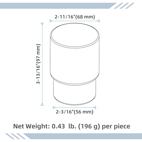 Aomasi Glass Tumbler Cups for Bathroom Sink, 2 Pack, Modern Frosted White | Thickened Substantial Glass, Bathroom Toothbrush Holder for Daily Drinking Water, Easy to Clean, Cabinet Small Items Storage - color: Frosted White