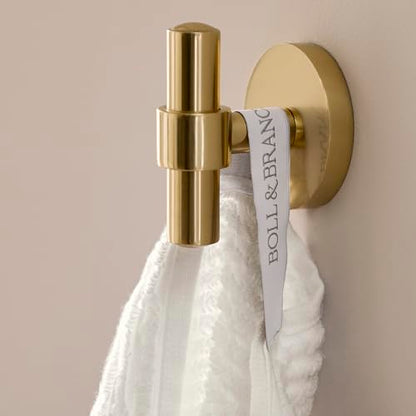 BOLL & BRANCH Turkish Ribbed Hand Towel Set, Cream | Set of 2 - 100% Organic Turkish Cotton - Soft Absorbent Quick Dry Luxury Spa Hand Towels, Textured Rib Weave - color: Cream, style: Turkish Ribbed