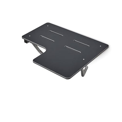 Seachrome 26" x 22.5” Black Reversible Folding Transfer Tub/Shower Seat, ADA Compliant - color: Matte Black, size: 26 x 22.5