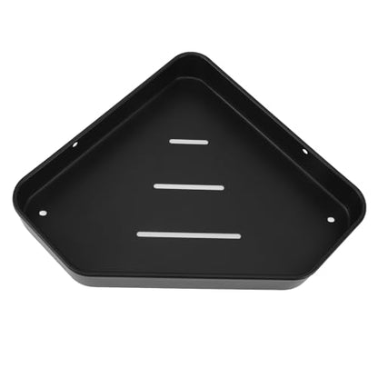 Corner Shower Shelf Rustproof Space Aluminium Wall Mounted Bathroom Storage Easy Install for Kitchen and Bath