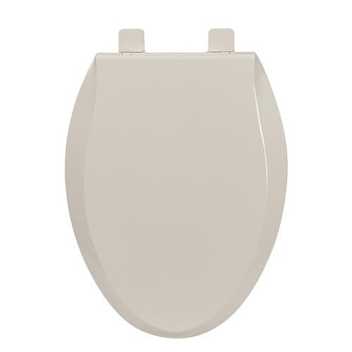 Toilet Seat, Elongated Toilet Seat with Toddler Seat Built in, Potty Training Toilet Seat Elongated Fits Both Adult and Child, with Slow Close and Magnets- Elongated Almond - color: Almond, size: Elongated, style: With Toddler Seat