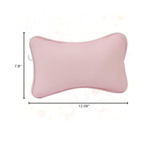 SOLUSTRE 3pcs Non-Slip Bathtub Pillow Full Body Suction Cups for Back Head Support Suitable for Standard Bath Tubs - size: Size 1x3pcs