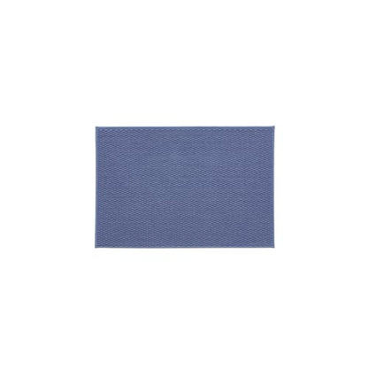 TYUU Bathroom Rugs Non Slip Washable, Super Absorbent Thin Bath Mat Quick Dry Low Pile Bathroom Rug, Denim Blue 24"x36" - color: Denim Blue01, size: 2' X 3' (Rectangular)