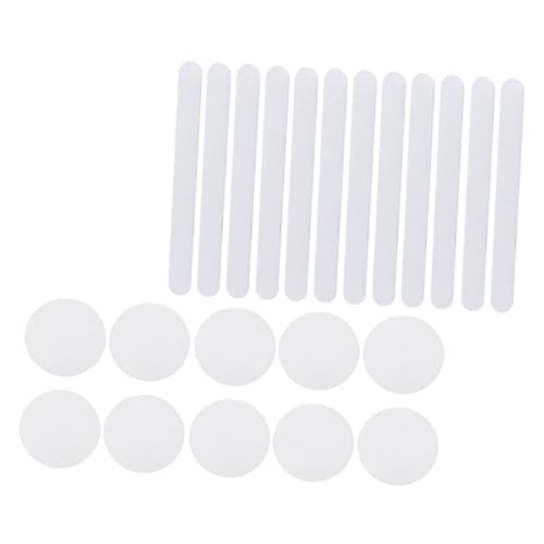 LIFKOME 22Pcs Transparent Non Skid Bathroom Stickers Self Adhesive Non Slip Decals for Bathtubs Showers and Ladders Easy Installation for Safety Smooth Surfaces
