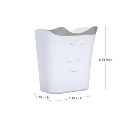 Ubbi Bath Rinse Cup for Babies & Toddlers, White | Baby Hair Rinse Cup, Newborn Bath Time Essential, Tear-Free Bath Accessory - size: 4.6 Fl Oz (Pack of 1), style: Rinse Cup