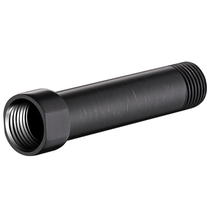 BRIGHT SHOWERS Shower Arm Extender for Rain and Handheld Shower Head, 4 Inch Shower Head Extension Arm, Shower Pipe Extension for Extending or Lowering Showerhead, Oil-Rubbed Bronze - color: Oil Rubbed Bronze, style: 4 Inch Extension