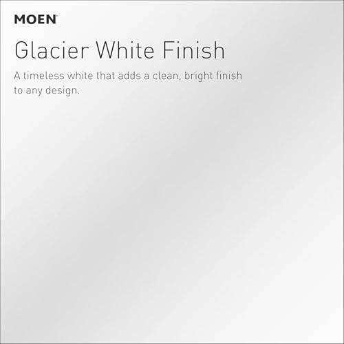 Moen R8942W Bathroom Safety 42-Inch Grab Bar with Concealed Screws, Glacier White - color: Glacier, size: 42 Inch