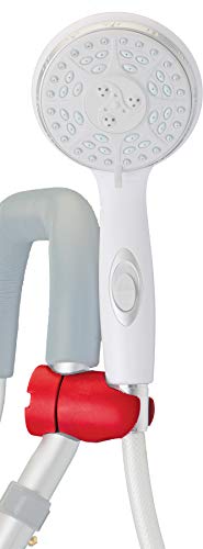 NOVA Handheld Shower Holder Attachment for Bath Seats & Transfer Benches – Universal Mount for Bath Stool, Shower Commode & Chairs, Adjustable, Secure, Easy Install Bathroom Accessory