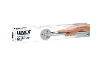 Graham-Field 2021A Lumex Bathroom Grab Bar for Bathtub and Shower Safety, Chrome Plated Finish, 32" - size: 32"