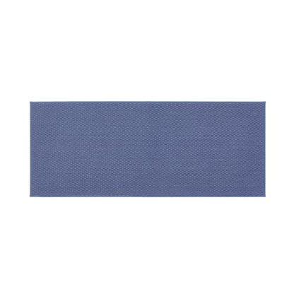 TYUU Bathroom Runner Rug, Long Bath Mat Washable Thin Quick Dry Low Pile Bathroom Runner Rugs 24 x 60 Non Slip, Denim Blue 24"x60" - color: Denim Blue01, size: 2' X 5' (Runner)