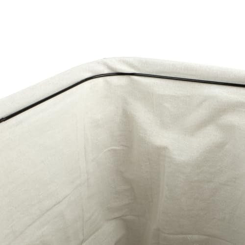 Home Basics Foldable Bamboo Laundry Basket Hamper (Rectangle, Natural) - color: Natural, size: Rectangle