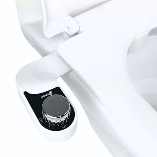 Bidet Attachment for Toilet, Self Cleaning Bidet Attachment with Adjustable Cold Water Pressure, Front and Rear Wash for Women and Men, Premium Bathroom Accessory by anees