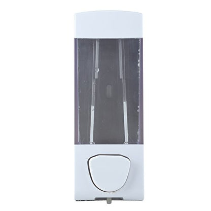 Soap Liquid Dispenser, Wall Soap Dispenser 350Ml Bathroom Manual Plastic Soap Liquid Lotion Shampoo Dispenser Box Holder Wall, Lotion Dispenser