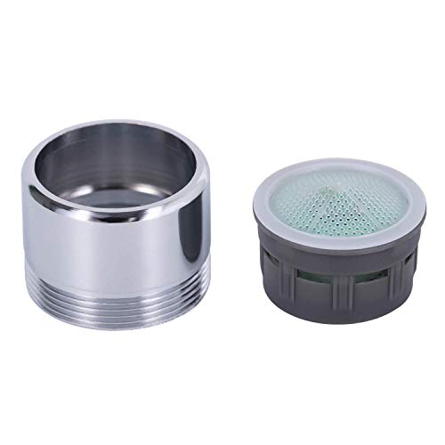 2 Pack 2.2 GPM Sink Faucet Aerator, Male and Female Dual Thread Aerator, Regular/Standard Size, Chrome by NIDAYE - size: 2.2GPM
