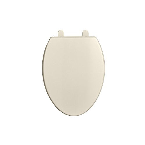 American Standard 5024A65G.222 Transitional Slow-Close & Easy Lift-Off Elongated Toilet Seat Soft Close, Linen - color: Linen