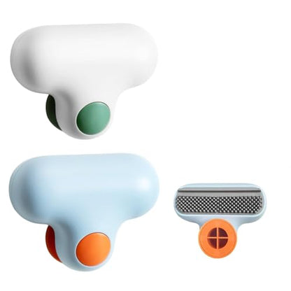 Mini Squeegee for Mirror and Car Windows, 2 in 1 Window Scrubber, Sponge Wipe, Silicone Small Squeegee, for Bathroom Mirror Makeup Mirror