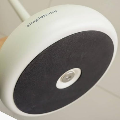 Toilet Paper Holder Stand with 5 Roll Storage Weighted Base (Matt Cream) | freestanding tp holder | silicone non-slip base | large storage capacity | tidy organized bathroom | 2mm thickened steel - color: Matt Cream