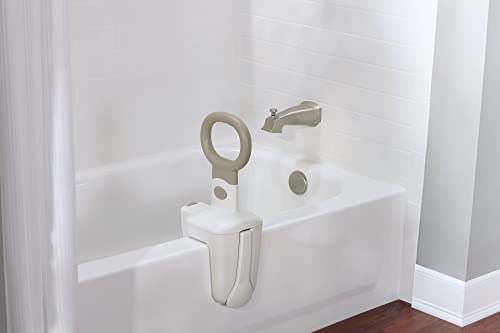 Moen DN7175 Bath Safety Adjustable Tub Grip, Glacier