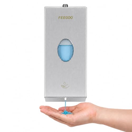 Automatic Soap Dispenser, 27 fl oz Stainless Steel Wall Mounted
