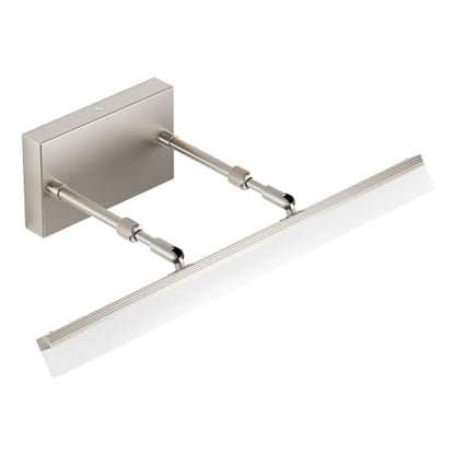 Aipsun Brushed Nickel Vanity Light Adjustable 20 inch Modern LED Bathroom Light Fixtures Over Mirror Rotatable Vanity Lighting 5500K - color: Brushed Nickel, size: 19.7 in