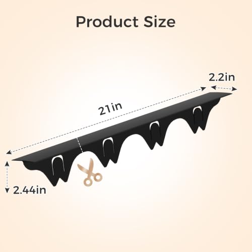 Silicone Stove Gap Covers with Stainless Steel, Oven Gap Filler Seals Gaps Between Stovetop and Counter, Stove Gap Guards Range Trim Kit, Easy to Clean Stove Gap Guard (Black 2 Pack,21") - color: Black, size: 21 inches