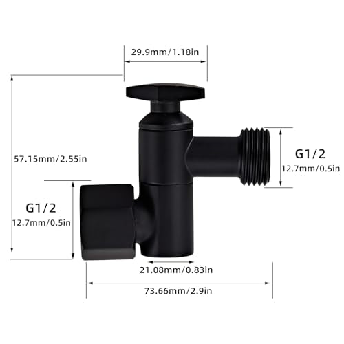 Shower Head Elbow Adapter, 360° Adjustable Stainless Steel Extension Arm, Rust-Resistant Shower Head Connector for Fixed and Rain Shower Heads (Black) - color: Black