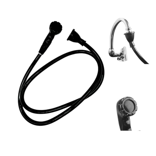 Dompel Hose Shower Adapter Kit - Multi-Purpose Faucet to Hose Connector for Home and Professional Use. Perfect for salons, home hair washing, pet bathing, filling large containers