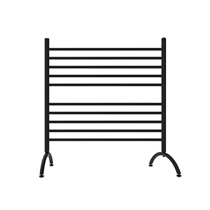 33 in. Solo Freestanding Towel Warmer, Matte Black - color: Matte Black