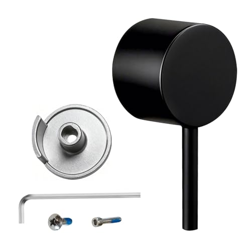 All Metal Replacement for Moen Tub/Shower Lever Handle, Compatible with Moen Posi Temp Shower Handle and for Cartridge,Single Handle Faucets for Adjust Water Volume and Temperature,Matte Black - color: Matte Black