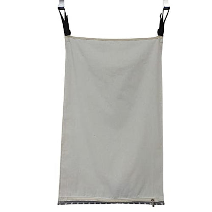 Adjustable Space Saving Door Hanging Laundry Hamper Bag Dorm Laundry Bag,Wide Open Top Over The Door Laundry Hamper with Free Hanging Hooks