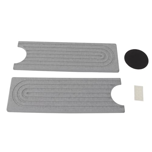 Aramox Diatomite Faucet Mat, Fast Drying Absorbent Pad with Sanding Tool, Light Gray, 23.6x3.9 Inch, for Kitchen Bathroom RV Countertop - color: Light Gray