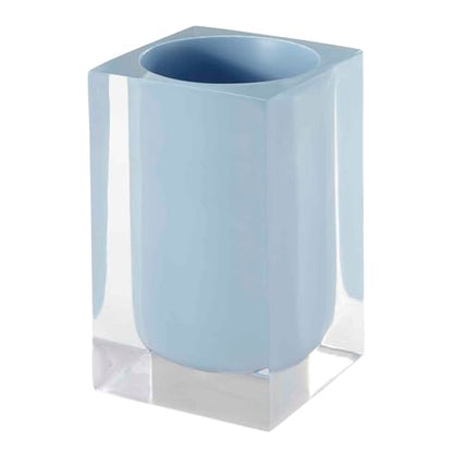 IZOD - Tumbler, Resin Multipurpose Countertop Accessories, Dorm Room Essentials, Modern Home Decor (Marina Collection, Blue)