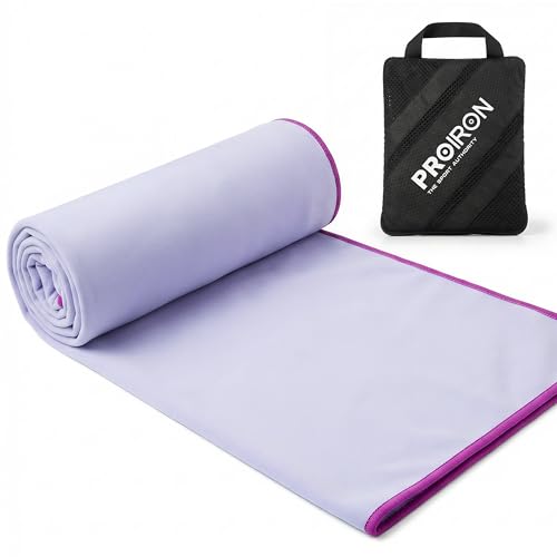PROIRON Microfiber Towel,Quick Dry & Super Absorbent Towel,Travel & Gym & Camping Towel Lightweight for Swimming,Beach,Gym Shower,bath-79 x39“ - color: Purple, size: 79"x39“