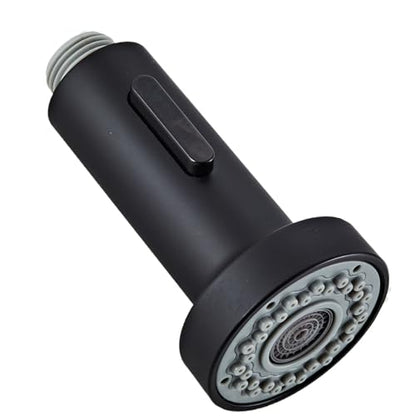 Kitchen Faucet Head Replacement, Pull Down Spray Head with 2 Spray Modes, High Pressure Faucet Sprayer, Universal Sink Spray Head Replacement (Matte Black) - color: Pull-Down Spray Head - Matte Black