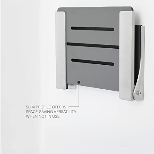 Seachrome SHAF-185155-PGS-S-SL Shower, Grey Seat with Silver Frame - color: Gray Seat With Silver Frame