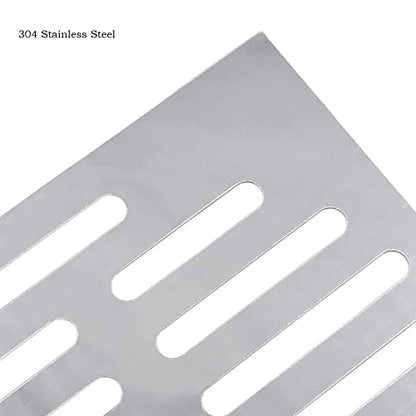 5Pcs 4Inch Square Stainless Steel Sink Floor Drain Strainer Cover,Shower Drain Cover Replacement Floor Strainer - size: Square 4Inch