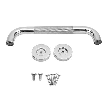 Naroote Grab Bars for Bathtubs and Showers, Grab Bars for Wall Textured Shower Grab Bar Slipless Stainless Steel Textured Grip Bathroom Grab Bar Safety Hand Rail Support Handicap Grab