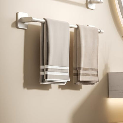 Waterproof Stick On Bathroom Towel Holder Strong Load-Bearing Towels Hanger with Adhesive Backing Wall Organiser - color: 70cm