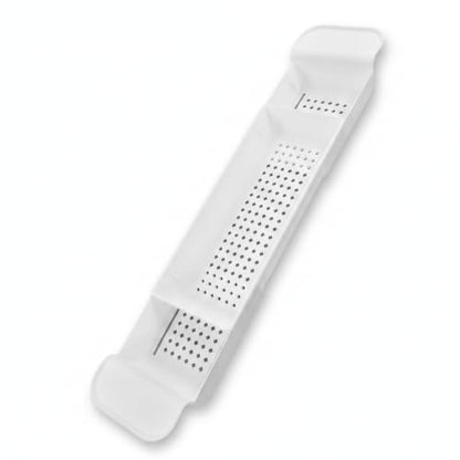 Expandable Bathtub Caddy, Multifunction Bath Tray with Secure Grips for Tub Edge, a Bathtub Organizer Rack with Dedicated Book Wine Phone Holder Bathtub (White) - color: White