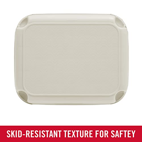 Rubbermaid Roughneck Step-Stool Bisque Lightweight Holds up to 300 pounds Ideal for Kitchen-Bath Skid-Resistant (Pack of 6) - color: Bisque, size: 1 ct (Pack of 6)