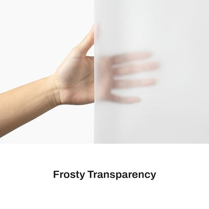 DKNY Frosty Shower Curtain Liner 70 x 72 Polyethylene with Black Grommets - color: Frosty/Black Grommets