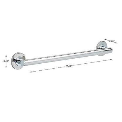 Delta Faucet 41824 Contemporary Grab Bar, 24-Inch, Chrome - color: Polished Chrome, size: 24 Inch