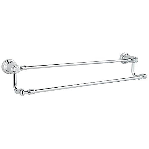 Price Pfister BTB-YP5C Ashfield 24-Inch Double Towel Bar, Polished Chrome