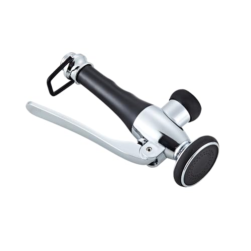 Kitchen Faucet Replacement Head, Spray Head with Stream & Spray Functions, High-Pressure Anti-Clog Nozzle, Easy Install, Chrome Finish, Fits Most Kitchen Faucets - color: Commercial Style Spray Head - Chrome
