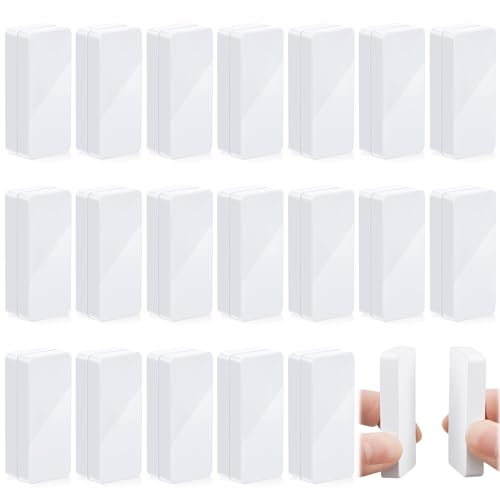 Copkim 40 Pcs Outdoor Curtain Weights Heavy Outdoor Waterproof Curtain Magnets Flag Weight Magnetic Weight for Home Decor Shower Outside Curtains Tablecloth Flag Tablecloth to Stop Wind (White) - color: White
